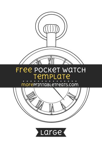 wear pocket watch with fake pockets|pocket watch template.